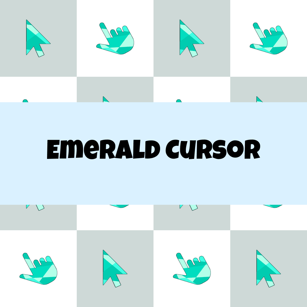 Preview Emerald cursor custom cursor pack